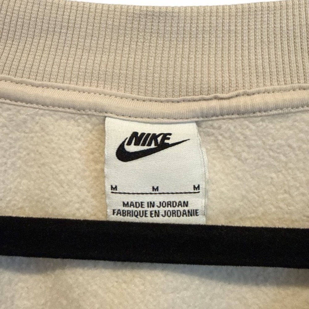 Nike Fleece Cropped Sweatshirt Size Medium - Picture 5 of 6